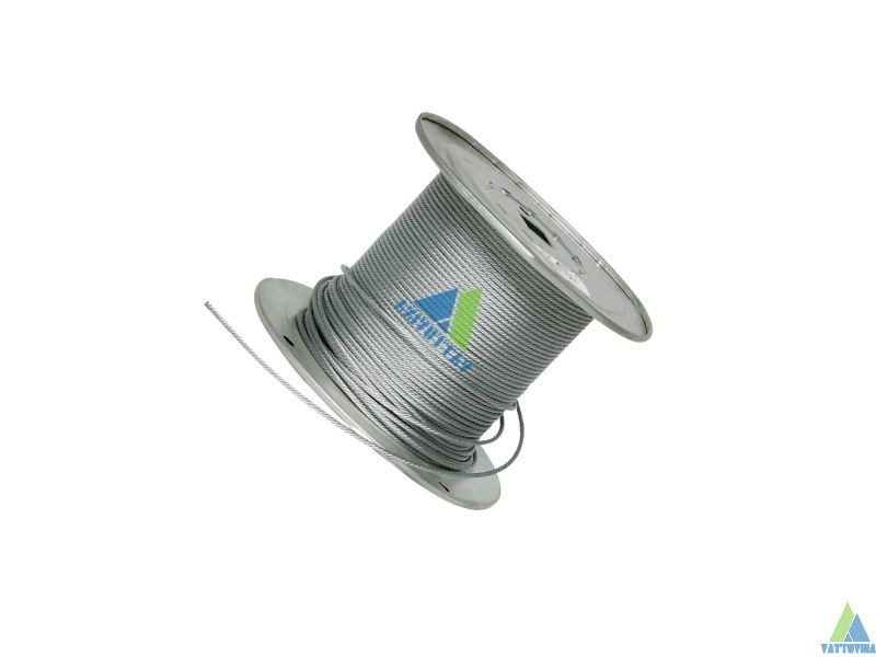 Cáp Thép Inox 304 3mm Phi 3 - 4 - 5 - 6 -8 -10 -12 -14