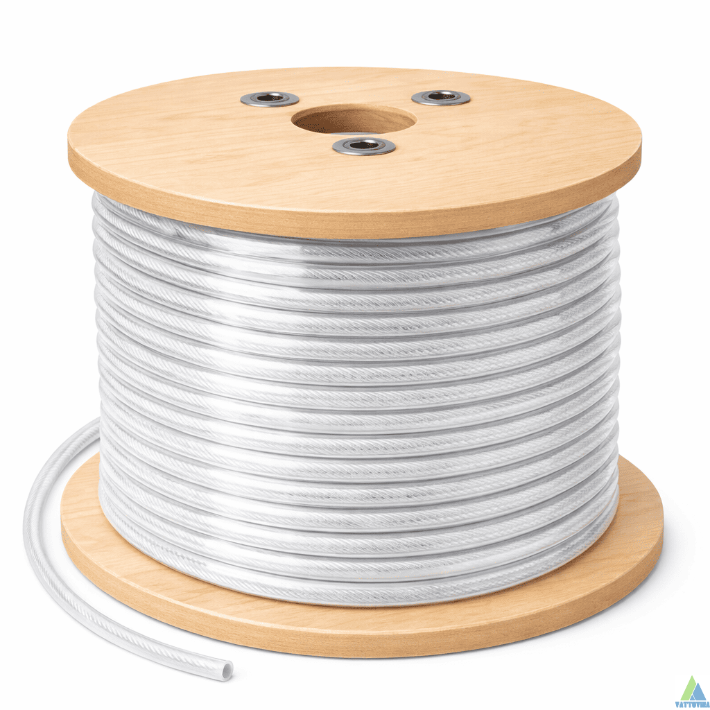 Dây Cáp Bọc Nhựa 6mm (Phi 6 Ly | D6) Dùng Làm Lan Can, Hàng Rào
